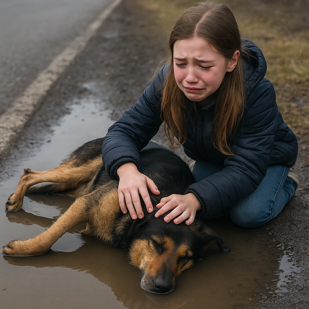 injured dog